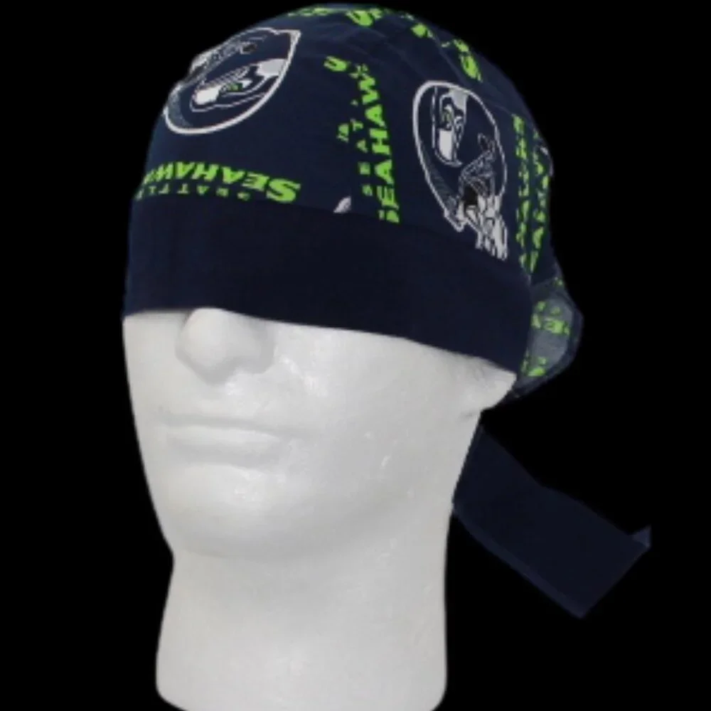Seattle SeaHawks Doo Rag - Picture 2 of 2